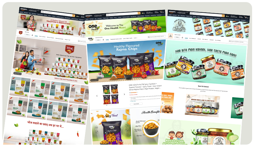 Amazon Storefront Design