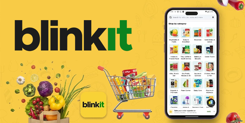 Blinkit Product Listing
