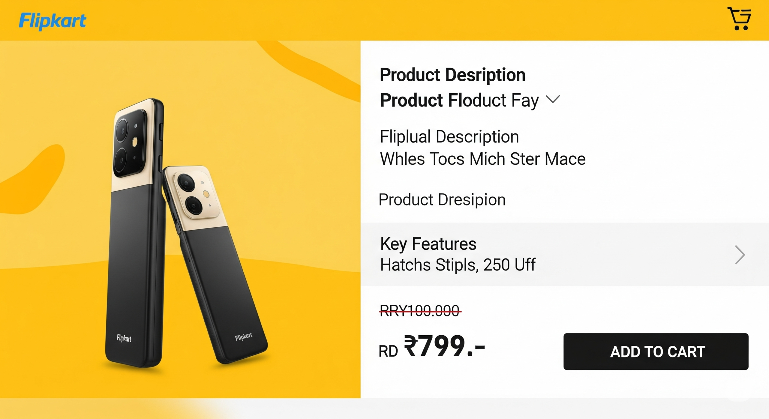 Flipkart Product Listing