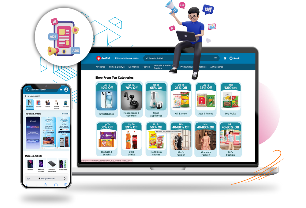 Jio Mart Advertising (PPC) Marketing